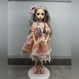 17” ball jointed doll